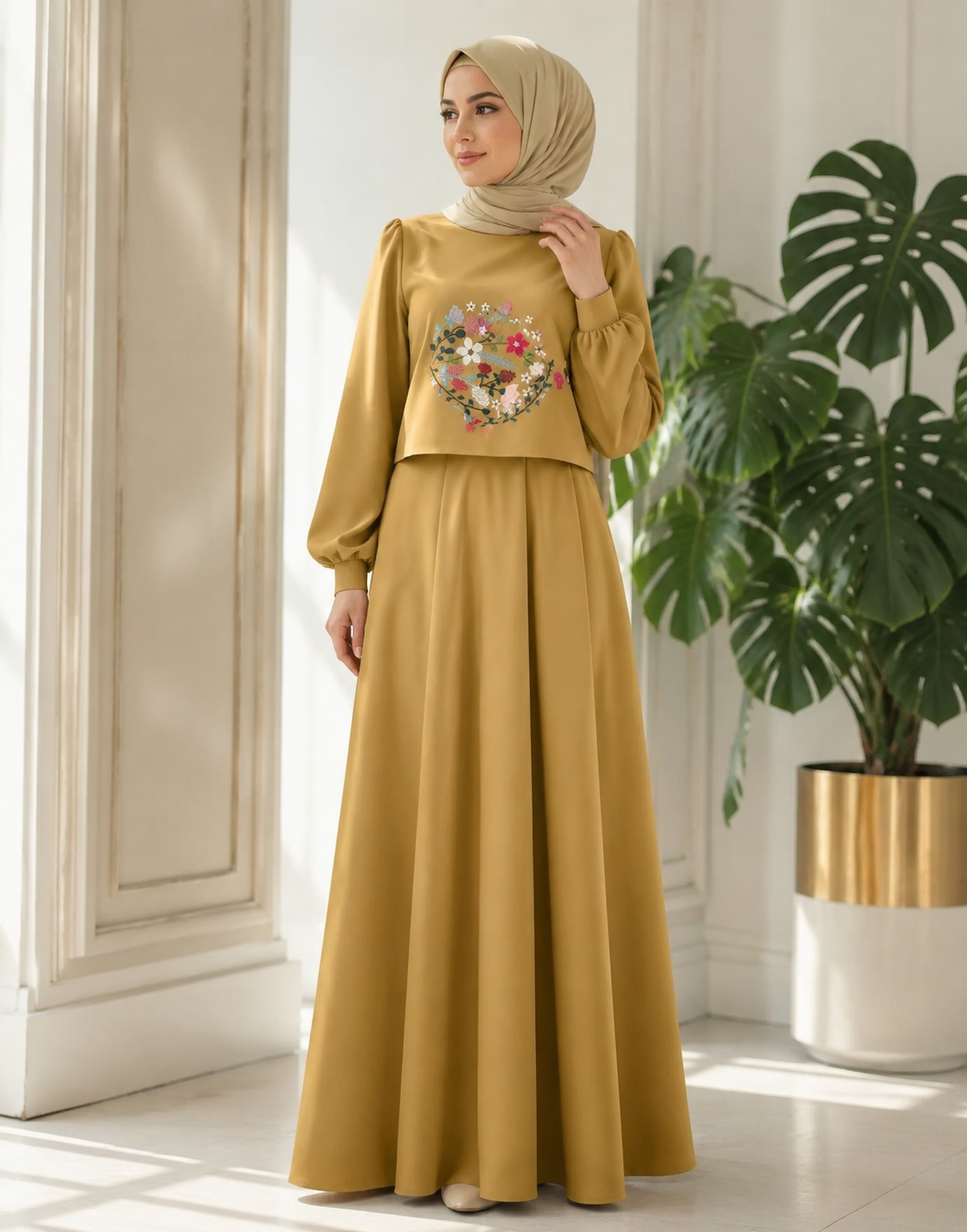 سارافون مازراتی گلدوزی درجه یک