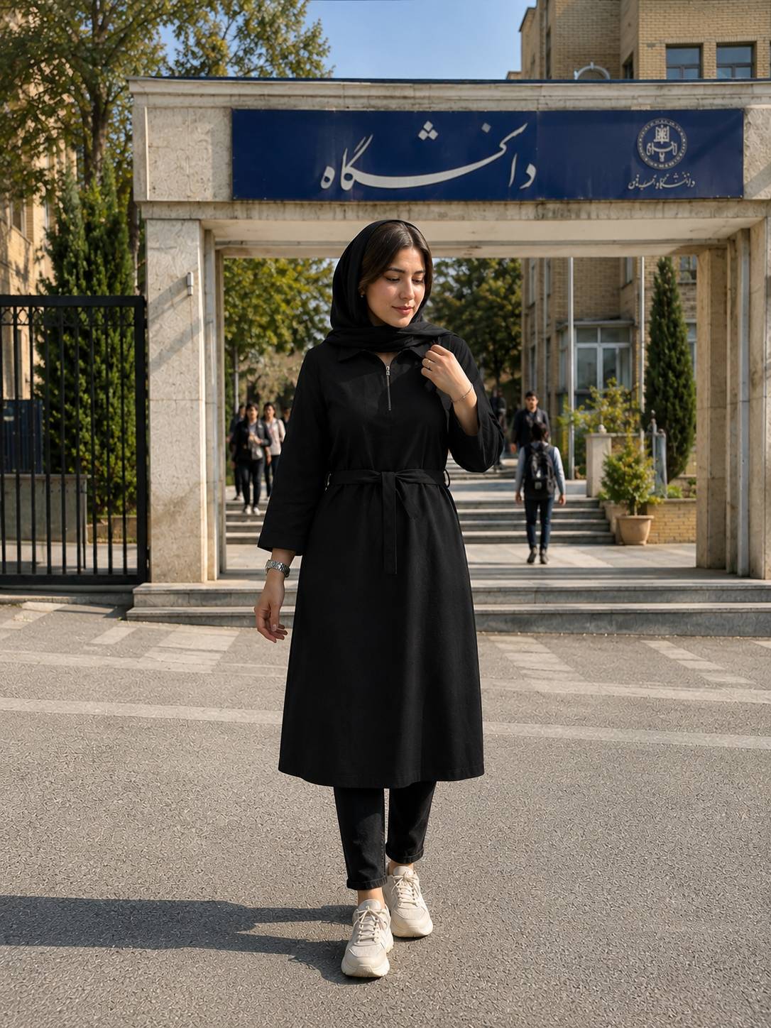 مانتو دانشجویی کرشمه مدل آلا